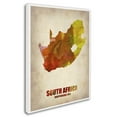 thumbnail image 3 of Trademark Fine Art "South Africa Watercolor Map" Canvas Art by Naxart, 3 of 3
