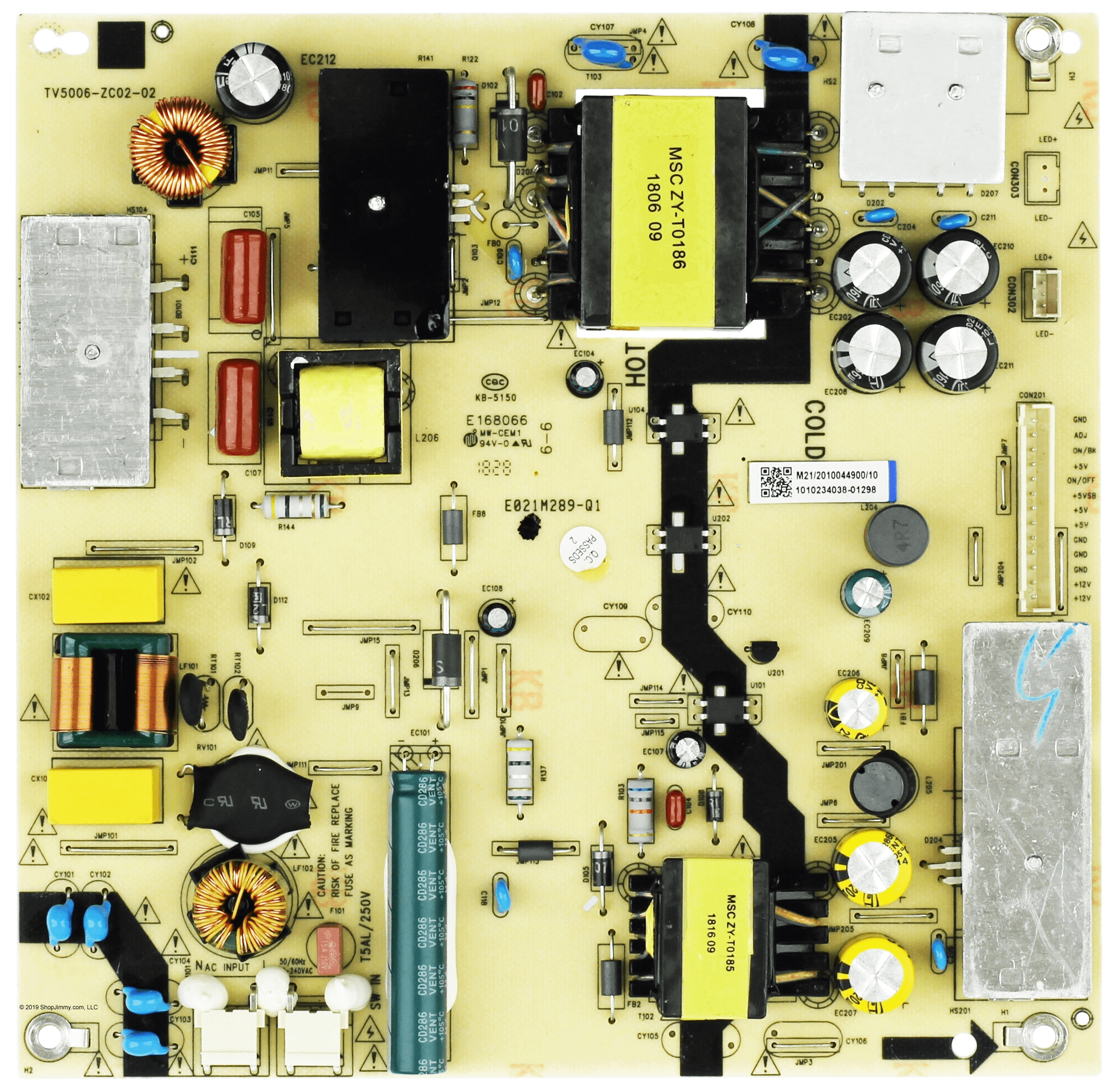 Hitachi Power Supply Board for 50C61