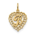 thumbnail image 1 of 14k Initial B Charm, 1 of 3