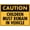 Warning Sign 2, variant on Caution Cleaning in Progress Sign 8"x12" - 8 X 12 Grade Reflective Sheeting Rust Free Aluminum, Weather Resistant Waterproof Easy to Mount