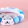 thumbnail image 4 of CSChome Pet Collar Pet Collar Cartoon Soft Cute Adjustable Woolen Thread Fur Ball Dog Collar, 4 of 7