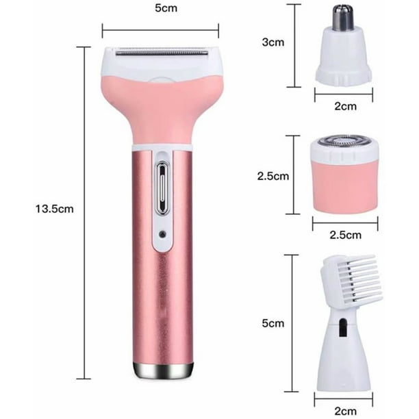 sjæl hulkende valgfri Artrylin 4 in 1 Women Face Facial Body Hair Removal Lady Shaver Epilator Female Shaving Machine Electric Trimmer Razor for Eyebrow Nose - Walmart.com sjæl hulkende valgfri Artrylin 4 in 1 Women Face Facial Body Hair Removal Lady Shaver Epilator Female Shaving Machine Electric Trimmer Razor for Eyebrow Nose - Walmart.com