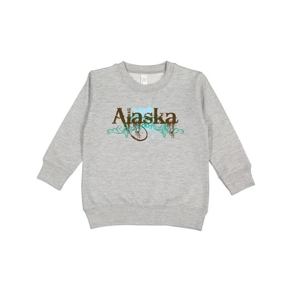 Inktastic Alaska Grunge Toddler Sweatshirt