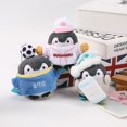 thumbnail image 4 of Poupée en Peluche Super Douce Résistante à l'Usure Coton PP Penguins Porte-Clés Pendentif pour la Maison, 4 of 8