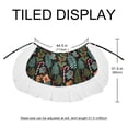 thumbnail image 5 of Christmas Crutches Stylish Chiffon Beach Skirt Summer Dress with Polyester Straps, 5 of 6