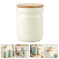 thumbnail image 3 of 1pc Delicate Ceramic Tea Canister Fresh Tea-leaf Sealed Jar Useful Coffee Holder, 3 of 8