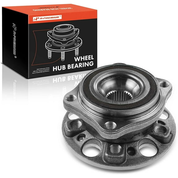A-Premium Wheel Hub and Bearing Assembly Compatible with Mercedes-Benz S550 S560 W222 Maybach S550 Front Side