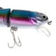 thumbnail image 3 of articulada sección múltiple del del pececillo atrae púrpura shamjiam Señuelo de pesca articulado múltiple, 3 of 7