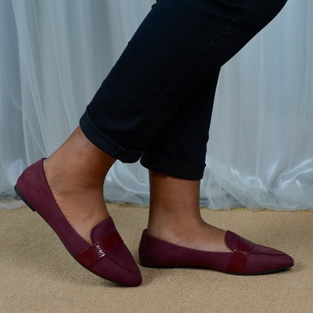 

Women Ladies Flat Causal Shoes Singles Pointed Lazy Shoes Work Shoes