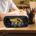 thumbnail image 6 of Kuiaobaty Cool Truck Print Backpack Set of 3 Kids Boys Backpack and Lunch Bag Set with Pencil Case Large Capacity Bookbags with Lunch Box with Bottle Holder for School Camping, 6 of 7