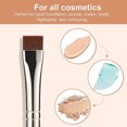 thumbnail image 4 of Thin Flat Eyeliner Brush, Precise Eyebrow Definer Brush, Concealer Brush for Cover Blemishes (Multifunctional Flat Brush), 4 of 8