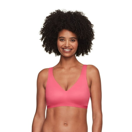 Warners Cloud 9® Super Soft, Smooth Invisible Look Wireless Lightly Lined Comfort Bra RM1041A Color: Cerise Size: X LARGE