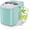 Bright Green, variant on Ice Maker Machine with Handle,26lbs in 24Hrs,9 Ice Cubes in 6 Mins,Auto-Cleaning Portable Ice Maker with Basket and Scoop, Countertop Ice Maker for Home/Kitchen/Camping/RV