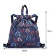 thumbnail image 3 of Baloncesto Yoga Bolsa Cordón Plegable Mujeres Mochila Nylon para Viajes (Árbol) Likrtyny Para Estrenar, 3 of 3