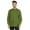 Green, variant on Bestman Mens Solid Shirt Mandarin Collar Long Sleeve Button-Up Formal Shirts Office Wear