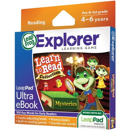 leapfrog leappad ultra ebook learn to read collection: mysteries (works with all leappad tIlets