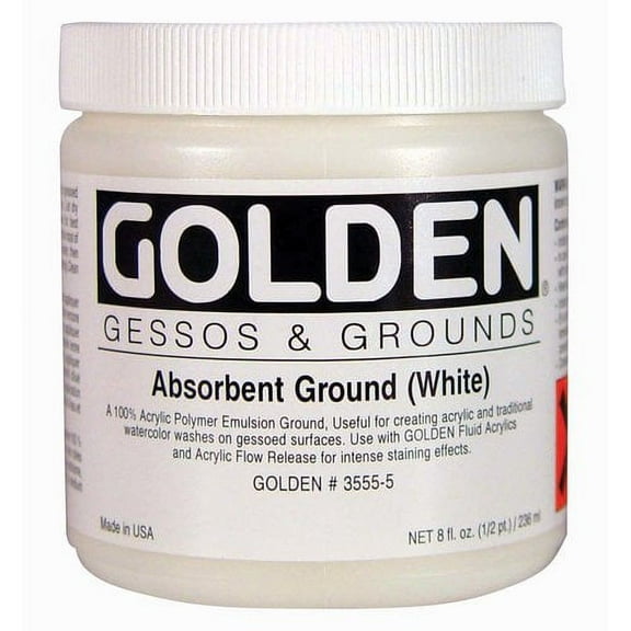 Golden Artist Colors, 8 oz, Absorbent Ground