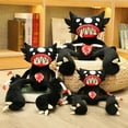 thumbnail image 2 of Monstruo araña suave de 30 a 50 cm, juguete de peluche creativo de amapola negra, muñeco de peluche para mascota, novio, niño, hijo, regalo divertido de cumpleaños, 2 of 4