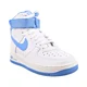 thumbnail image 2 of Nike Air Force 1 High OG QS Women's Shoes White/University Blue DX3805-100, 2 of 6