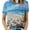 style-7, variant on Beach Seashell Starfish Women's T-Shirt Short Sleeve T Shirts Tops Tee Ladies Loose T