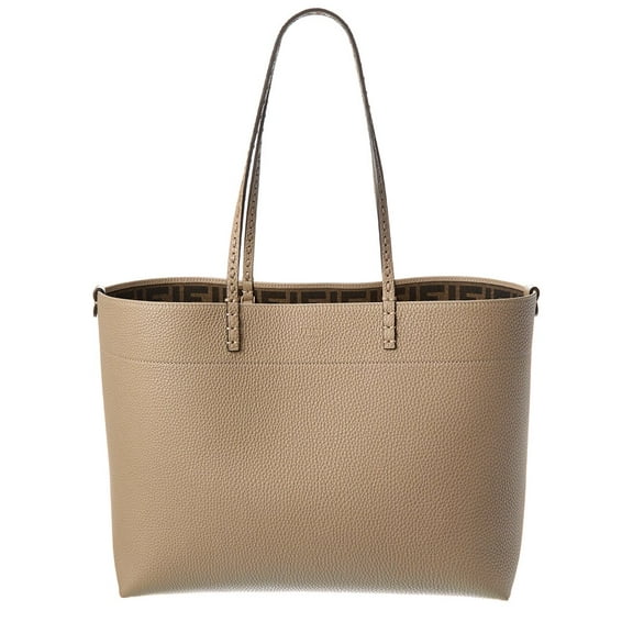 FENDI Roll Medium Leather Tote