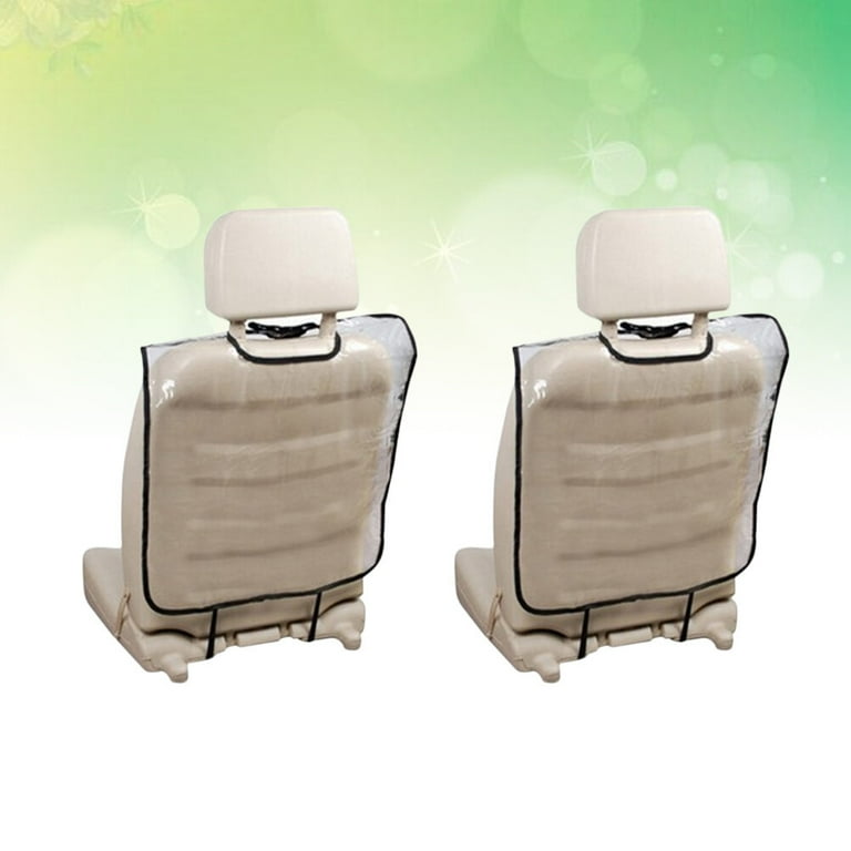 2pcs Car Seat Back Protector Pads Transparent Waterproof Anti Kick Anti Dirty Car Seat Back Mat Protetctive Cover for Children Kids Walmart