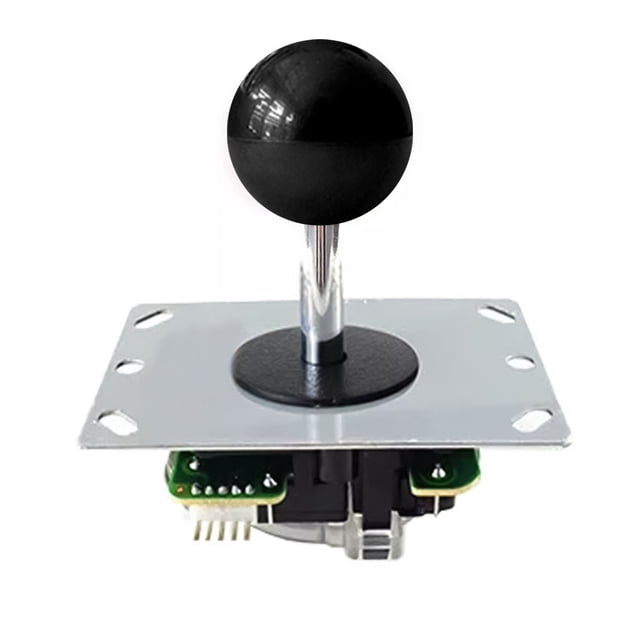 Trayknick Joystick DIY High Response Non-delayed Arcade Game Fighting Stick Controller with Ball for Players