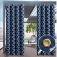 thumbnail image 2 of 50 in x 120 in Patio Outdoor Waterproof Privacy UV Protection Top and Bottom Grommets Panel (1 Panel), 2 of 5