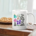 thumbnail image 2 of Elegant Decorative 11oz Ceramic Mug Funny Coffee Cups Cappuccino Mug Colorful Gift for Family Guests Coffee Cocoa Tea  Latte Kitchen, Dishwasher Microwave Safe, 2 of 4