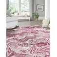 thumbnail image 3 of Rugs.com Blossom Collection Rug – 9' x 12' Fuchsia Medium Rug Perfect For Living Rooms, Large Dining Rooms, Open Floorplans, 3 of 9