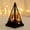 B, variant on QLUEWX LED Halloween Lamp Night Light, 6.6" Spooky Glowing Skeleton Man Handheld Lamp Halloween Party Decorations, Triangle Light Party Supplies Home Decor, Halloween Decor for Home Indoor Table