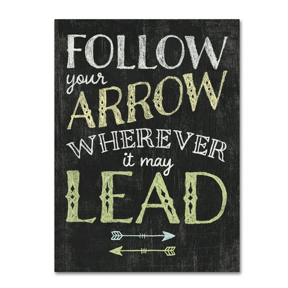 Trademark Fine Art 'Winsome Words II' Canvas Art by Moira Hershey