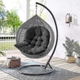 thumbnail image 1 of Columpio colgante para jardín XCF Silla tipo hamaca con forma de huevo, 1 of 4