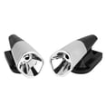 thumbnail image 2 of 2PCS Automotive Car Deer Snake Alert Sound Alarm Ultrasonic Wind Power Animal Repeller (silver), 2 of 9
