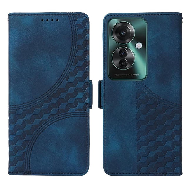 Funda GANGXUN para OPPO Reno 11F con diseño acolchado elegante, cuero PU, protección total y ajuste preciso