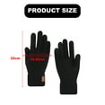 thumbnail image 2 of 2 guantes cálidos de invierno para hombre con pantalla táctil y guantes de terciopelo, guantes de punto de lana cálidos y fríos 656, 2 of 5