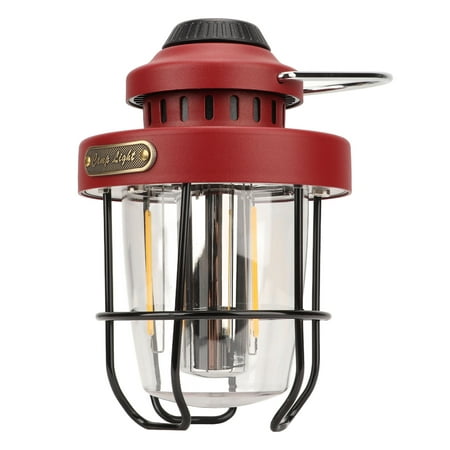 Retro Led Camping Lantern Rechargeable Retro Camping Light Vintage Camping Lantern Vintage Led Camping Lantern Retro LED Camping Lantern Portable Multifunctional Rechargeable Tent
