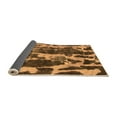 thumbnail image 2 of Ahgly Company Indoor Rectangle Abstract Orange Modern Area Rugs, 6' x 9', 2 of 4