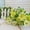 White Green, variant on SPRING PARK 1 Bouquet 28 Heads Artificial Fake Silk Flower Oil Painting Style Home Decor Bouquet