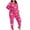 Hot Pink, variant on Fengactive 2 Piece Pajama Sets for Women Lounge Set Plus Size 3/4 Sleeve Tops and Pants Soft Comfy Sleepwear Loose Outfits