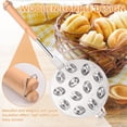 thumbnail image 3 of QJUHUNG Walnut Cookie Mold Maker Safe Cake Nut Modes Solid Walnut Cookie Molds with Handle Versatile Metal Nut Cookies Maker Easy to Clean Oven Cookies Makers for Baking Dessert, 3 of 10