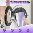 thumbnail image 5 of ILAVCLEAN 5 Pack Reusable Mop Pads for SwifferWet Jet, Wet Jet Refills Pads Wet Pads Replacement for Floor Cleaning, 5 of 7
