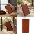 thumbnail image 2 of Compact Nonrust Steel Miniature Flasks Leak Proof Design Portable Liquor ContainPerfect For Everyday Carry Outdoor Activity, 2 of 14