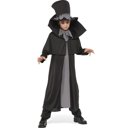 Dapper Death Boy Child Grim Reaper Ghost Ghoul Halloween Costume