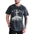 thumbnail image 2 of He Is Not Here He Has Risen Easter T-Shirt – Christian Resurrection Faith Graphic Tee, Religious Easter Shirt Gift for Men & Women, 2 of 6