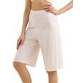 thumbnail image 2 of Lady 100% Mulberry Silk Half Slips For Under Dress Knit Silk Long Skirt Extender Petticoat, 2 of 7