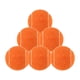 thumbnail image 2 of 6 pelotas de tenis de 6,4 cm de diámetro, resistentes al desgaste, para jugar en interiores. Naranja, 2 of 9