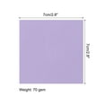 thumbnail image 2 of Uxcell Origami Paper Double Sided for Art Craft Project Beginner 100 Sheets Light Purple 2.5x2.5 inch, 2 of 6