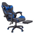 thumbnail image 5 of Preenex High Back & Adjustable Swivel Gaming Chair, Blue, 5 of 12