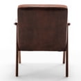thumbnail image 5 of Wood Frame Microfiber Chair / Fit Seamlessly into Any Room, 5 of 6